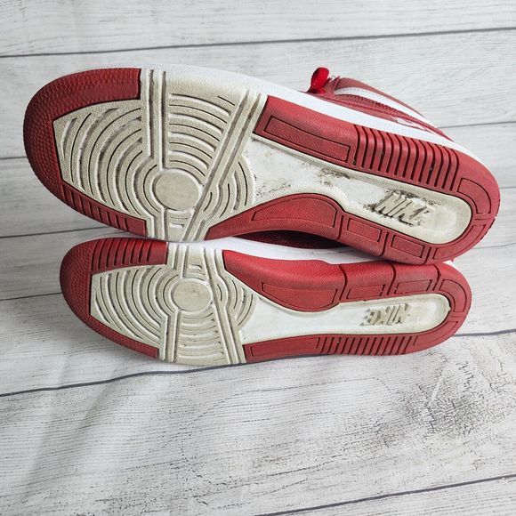 Nike Court Force SP Fragment Design GOODENOUGH Mens Sneakers Red White Size 9.5 - Picture 10 of 14